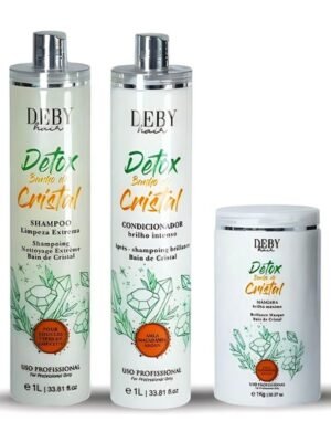 Kit Detox Cristal Deby Hair 3 x 1 Litre