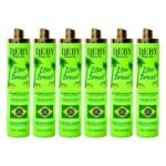 Lot de 6 Lissages Brésiliens Deby Hair Lisa Brasil - 6 x 1L