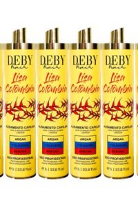 Lot de 6 Lissages Colombiens Deby Hair Lisa Colombia - 6 x 1L