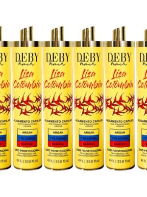 Lot de 6 Lissages Colombiens Deby Hair Lisa Colombia - 6 x 1L