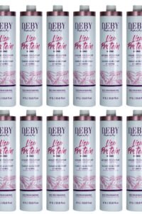 Lot de 12 Lissages Deby Hair Lisa Protein Blond - 12 x 1L