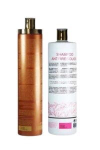 lissage indien 1L + shampooing anti-résidus 1L - back