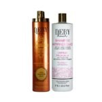 Shampooing clarifiant Deby Hair anti-résidus 1L + Lissage Indien Deby Hair Lisa Indian 1L